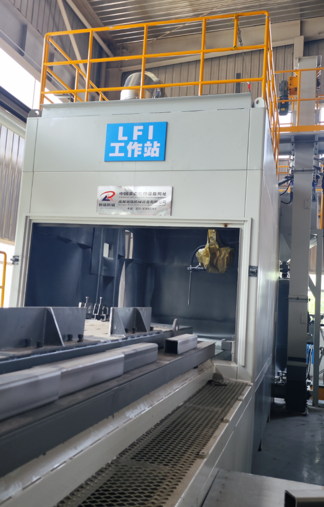 淄博大口径喷砂机 适合大型工件处理